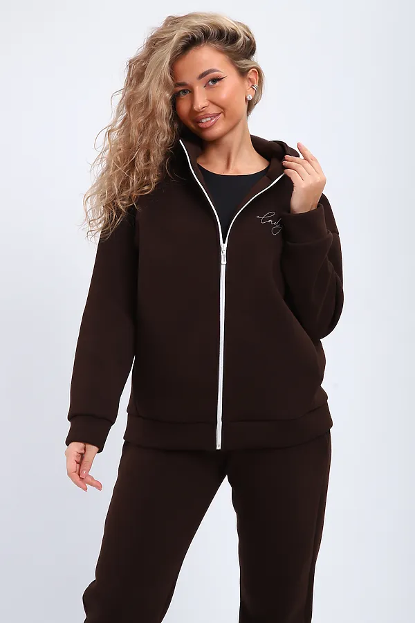 Костюм с брюками 85014 НАТАЛИ, шоколадный - фото 2