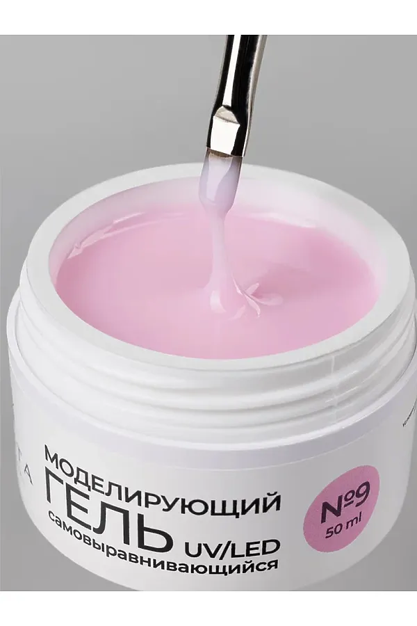 Manita Professional Гель моделирующий для ногтей №9, 50 мл KRISTALLER, №9 - фото 2