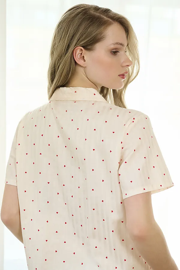 Пижама INDEFINI, персиковый - фото 2