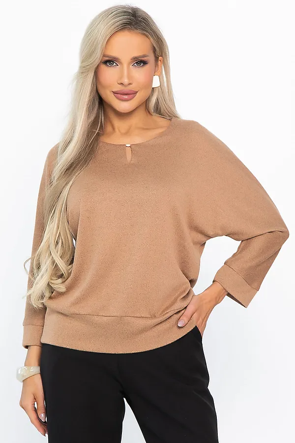 Джемпер LADY TAIGA, бежевый - фото 2