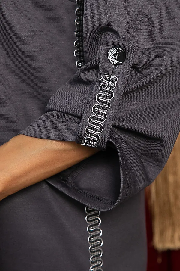 Платье LADY TAIGA, серое - фото 2