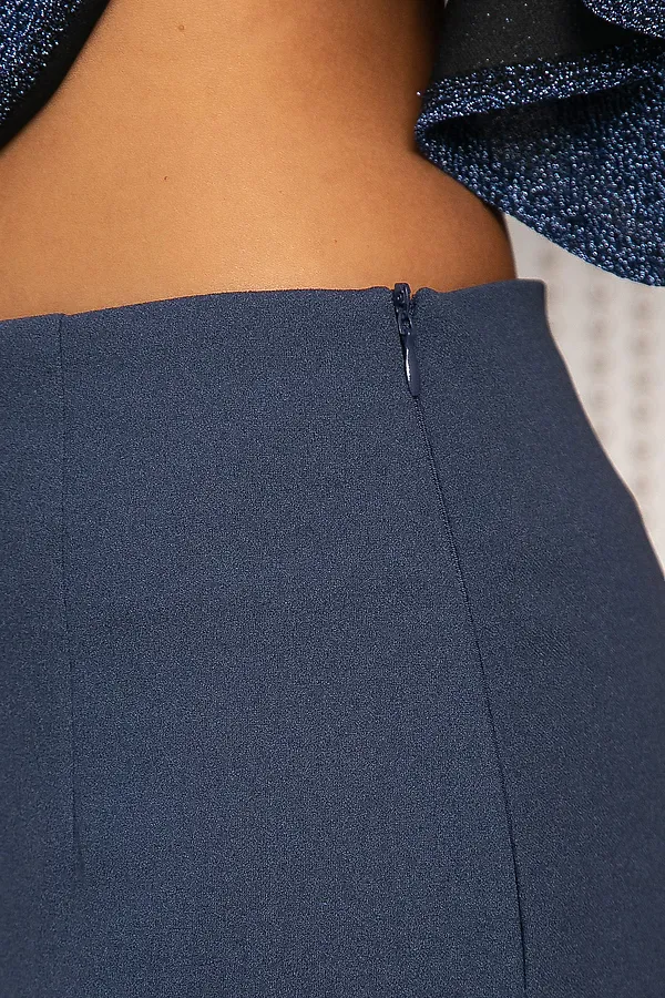 Костюм (Блуза+Юбка) LADY TAIGA, темно-синий - фото 2