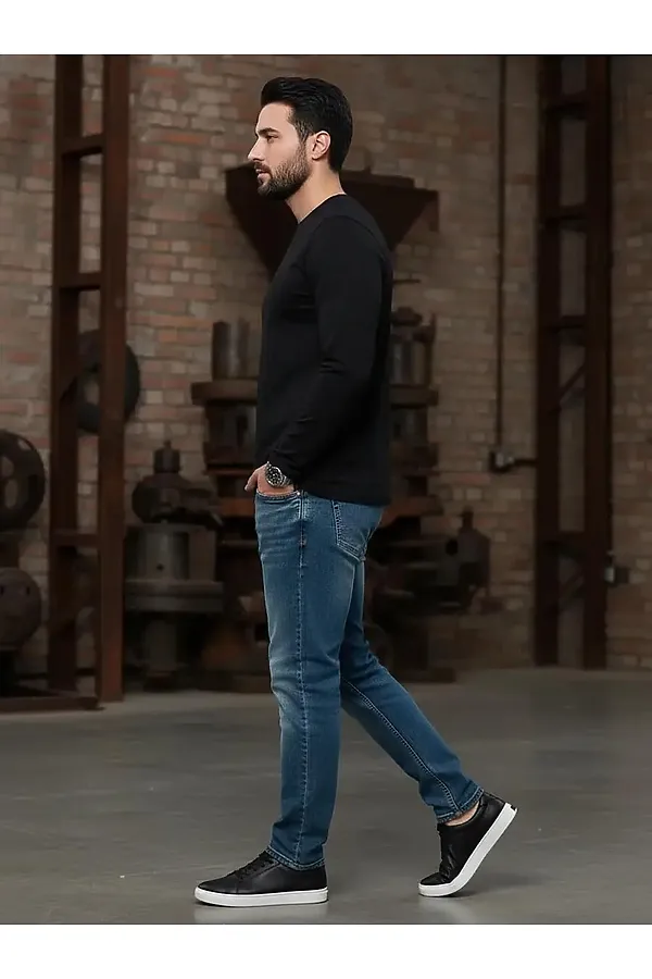 Лонгслив F5, черный - фото 2