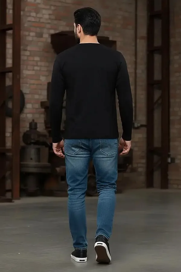 Лонгслив F5, черный - фото 2