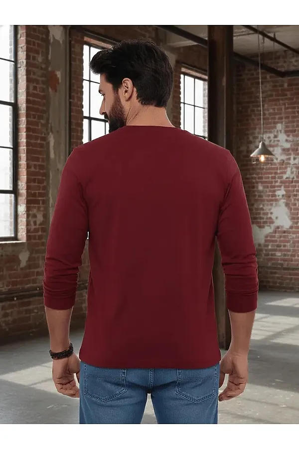 Лонгслив F5, темно-бордовый - фото 2