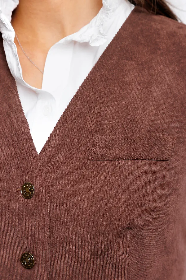 Костюм с брюками 399MOC НАТАЛИ, коричневый - фото 2