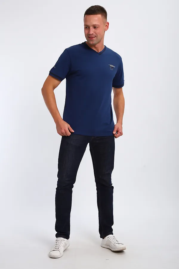 Футболка 059 НАТАЛИ, индиго - фото 2