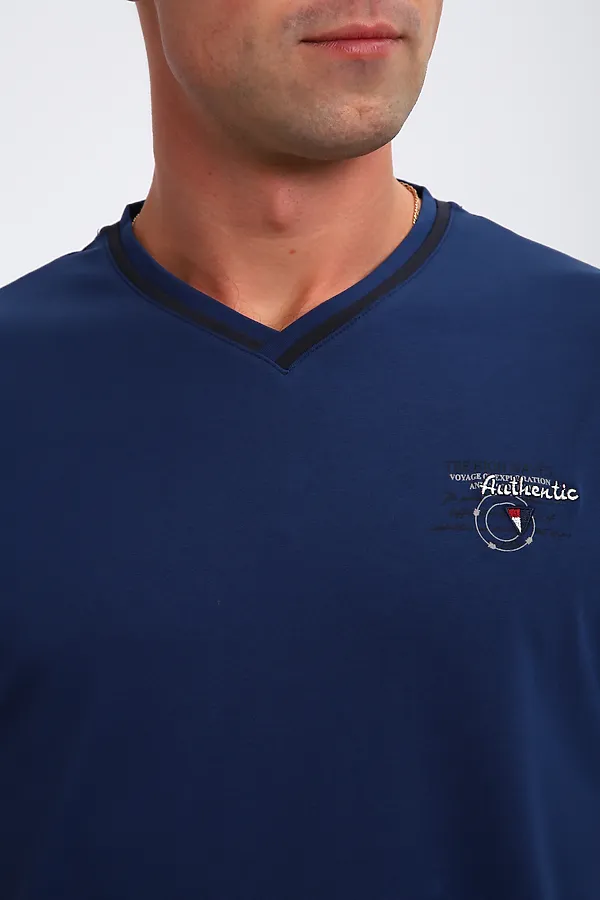 Футболка 059 НАТАЛИ, индиго - фото 2