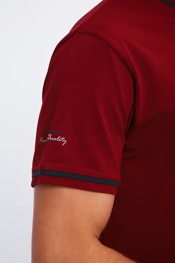 Футболка 059 НАТАЛИ, бордовый - фото 2