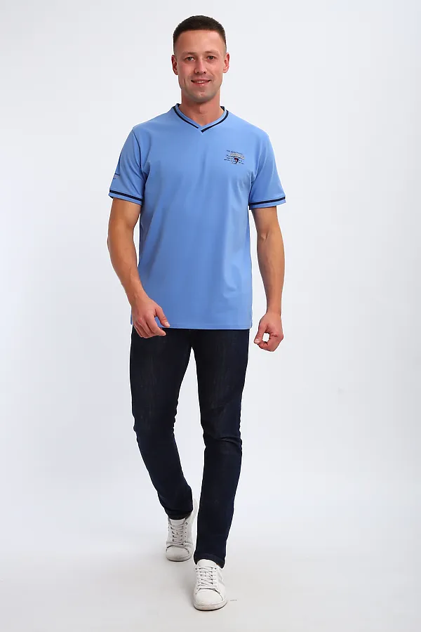 Футболка 059 НАТАЛИ, голубой - фото 2