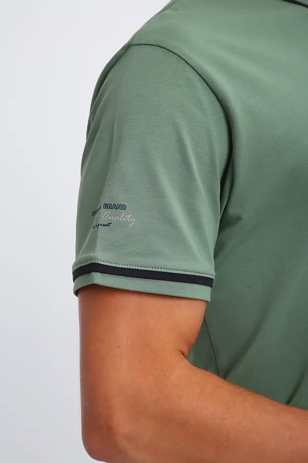 Футболка 059 НАТАЛИ, оливковый - фото 2