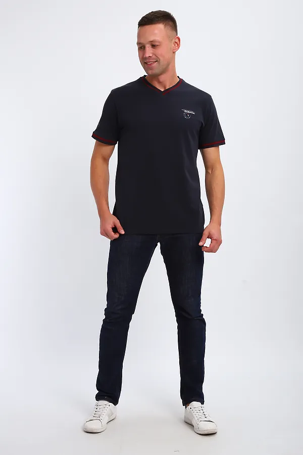 Футболка 059 НАТАЛИ, темно-синий - фото 2