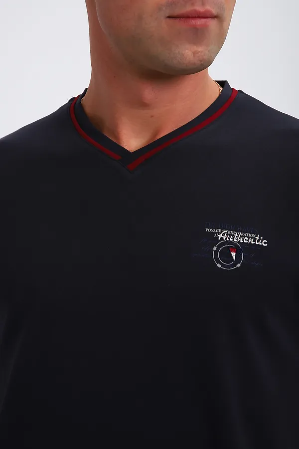 Футболка 059 НАТАЛИ, темно-синий - фото 2