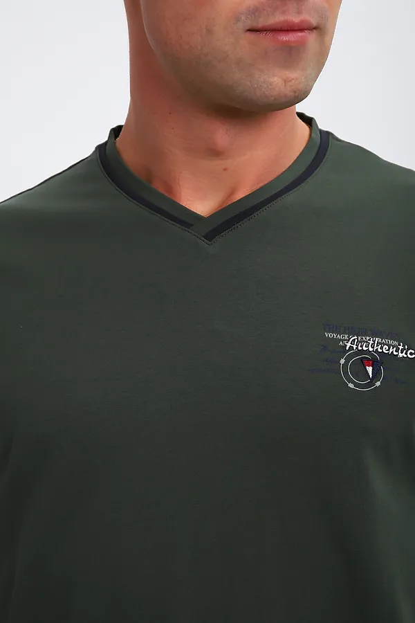 Футболка 059 НАТАЛИ, хаки - фото 2