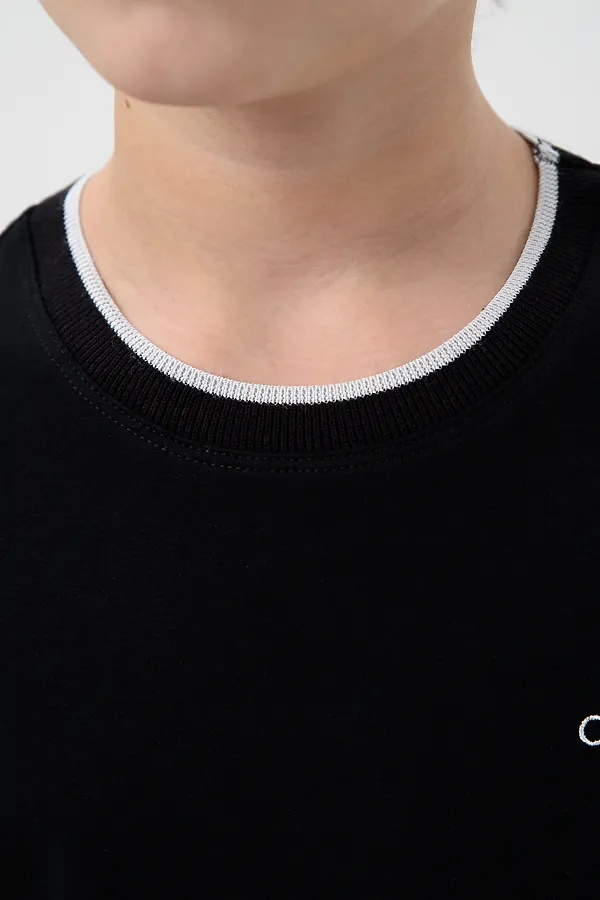 Толстовка Лицеист НАТАЛИ, черный-белый - фото 2