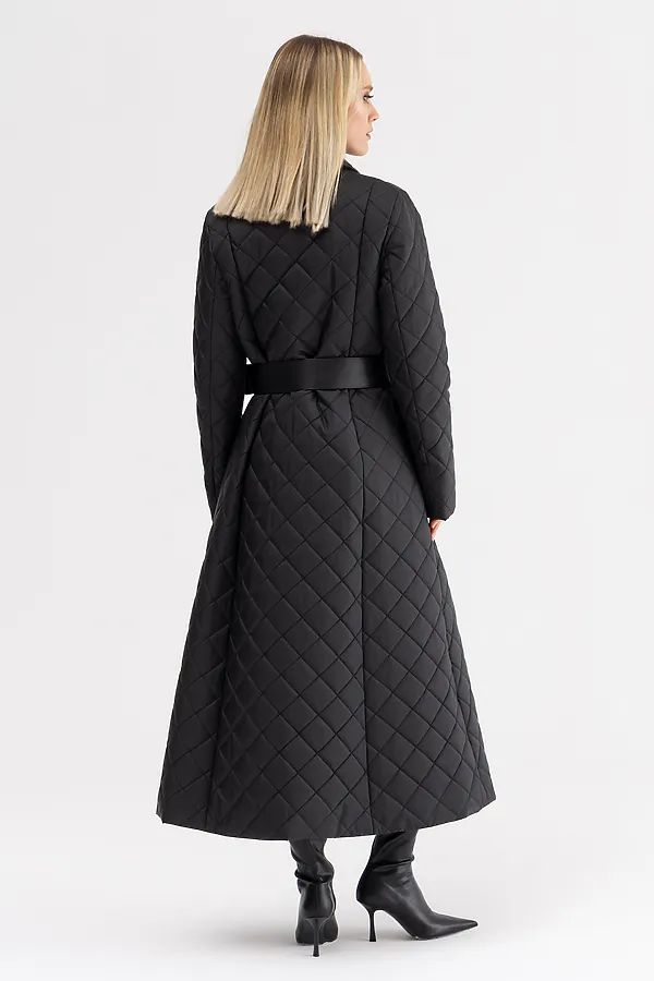 Плащ утепленный HOOPS, черный - фото 2