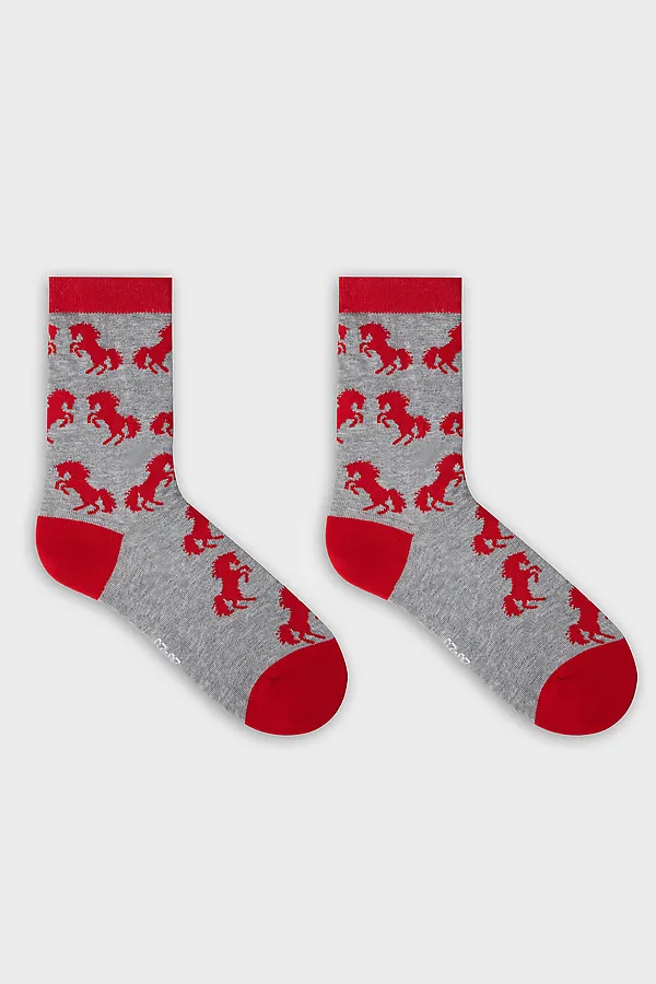 Носки MARK FORMELLE, серый меланж - фото 2