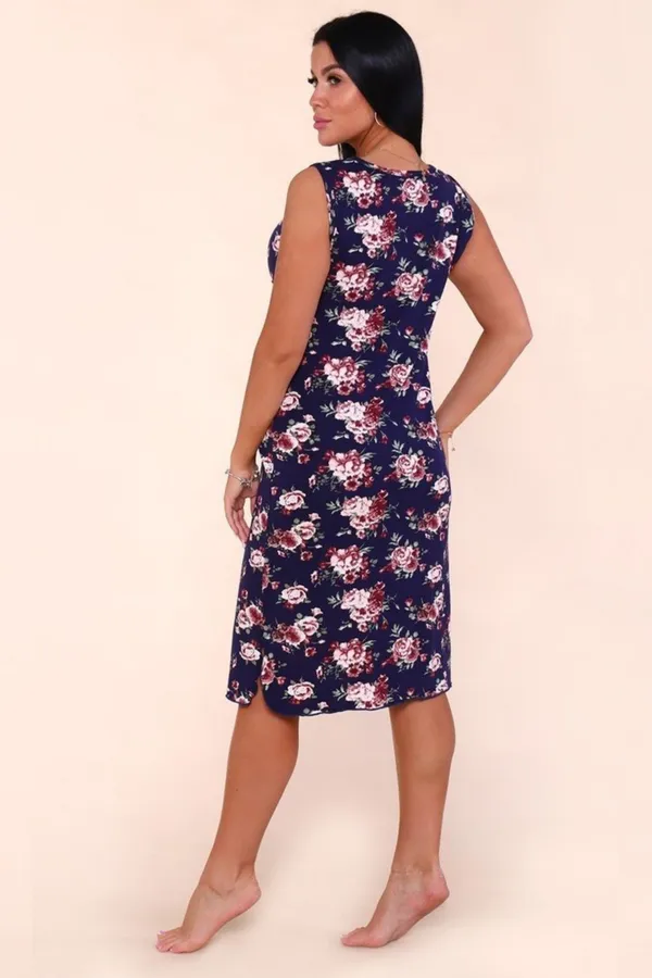 Сорочка 917 НАТАЛИ, темно-синий - фото 2