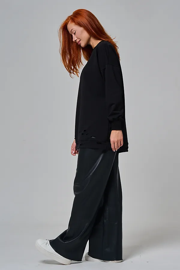 67188 толстовка женская НАТАЛИ, черный - фото 2