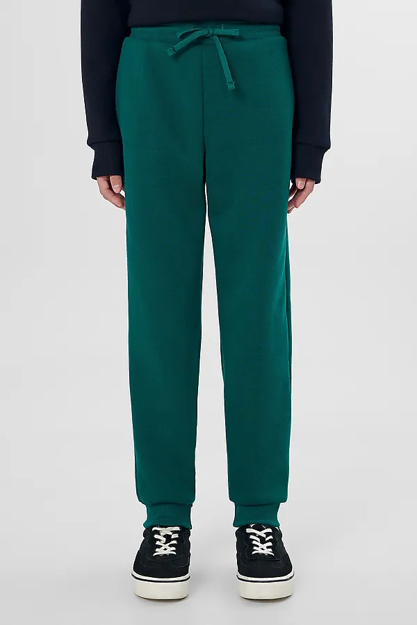 Комплект (Свитшот+Брюки) MARK FORMELLE, неви +зеленый +печать - фото 2