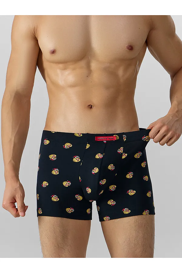 Трусы MARK FORMELLE, уточки на черном - фото 2