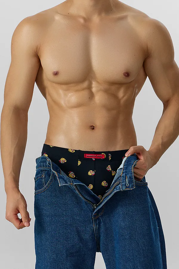 Трусы MARK FORMELLE, уточки на черном - фото 2