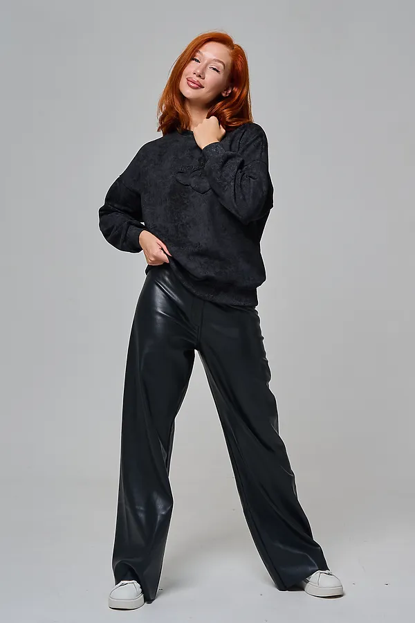 Толстовка 67189 НАТАЛИ, черный винтаж - фото 2