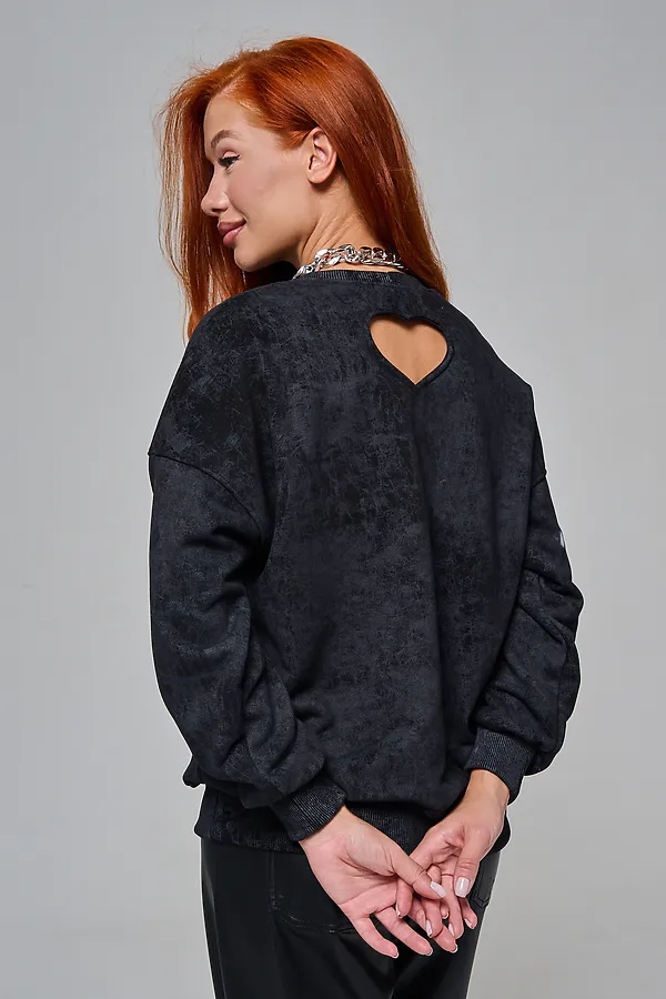 Толстовка 67189 НАТАЛИ, черный винтаж - фото 2