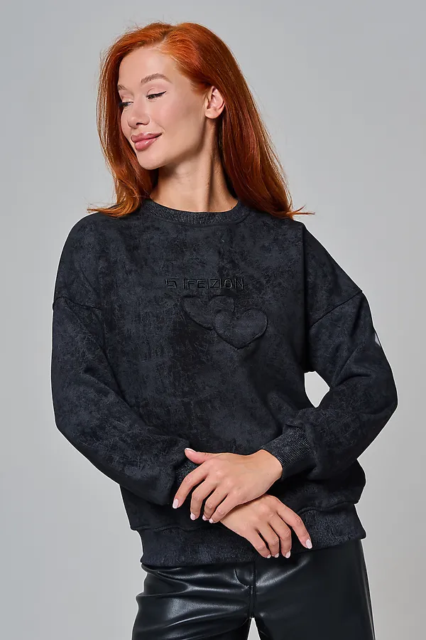 Толстовка 67189 НАТАЛИ, черный винтаж - фото 2