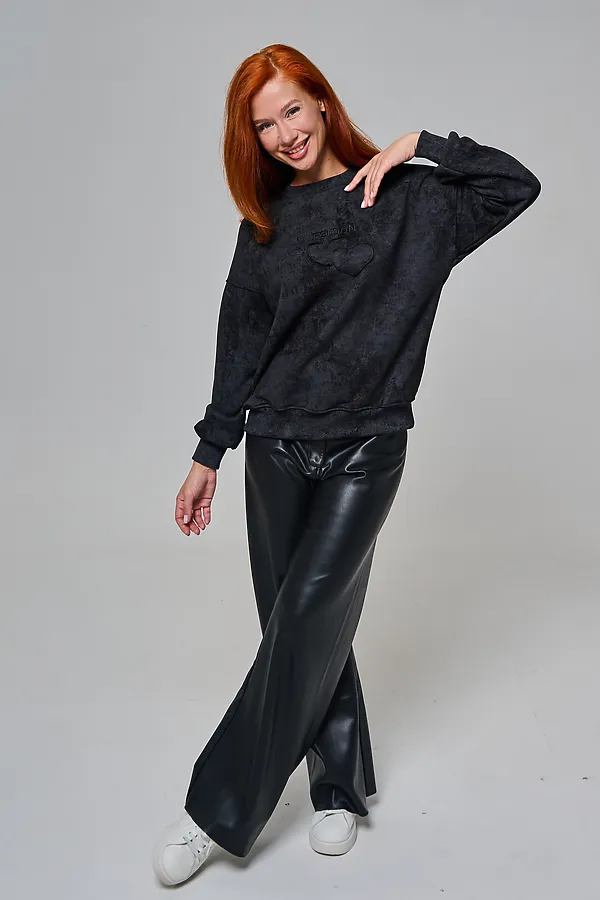 Толстовка 67189 НАТАЛИ, черный винтаж - фото 2