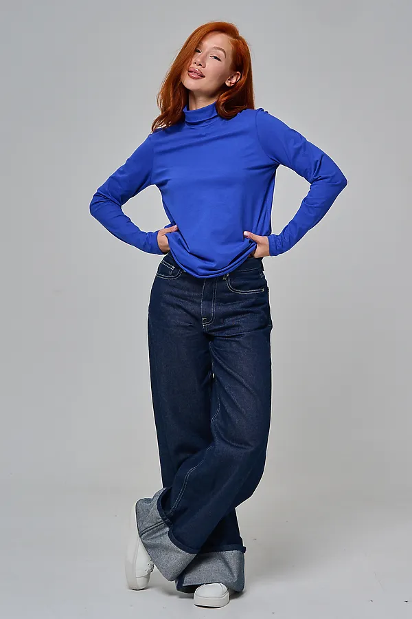 Водолазка 14439/2 НАТАЛИ, василек - фото 2