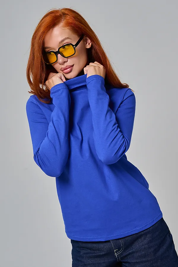 Водолазка 14439/2 НАТАЛИ, василек - фото 2