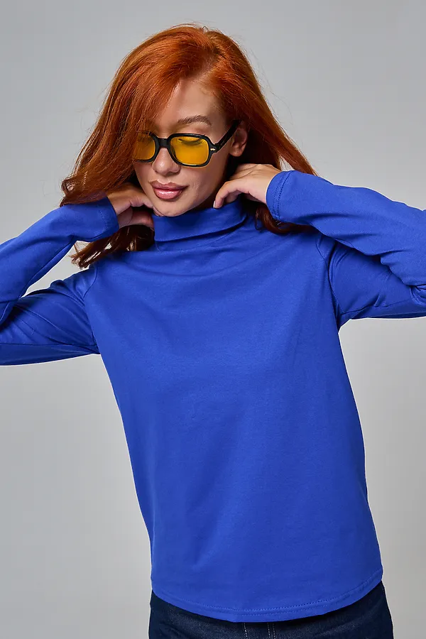 Водолазка 14439/2 НАТАЛИ, василек - фото 2