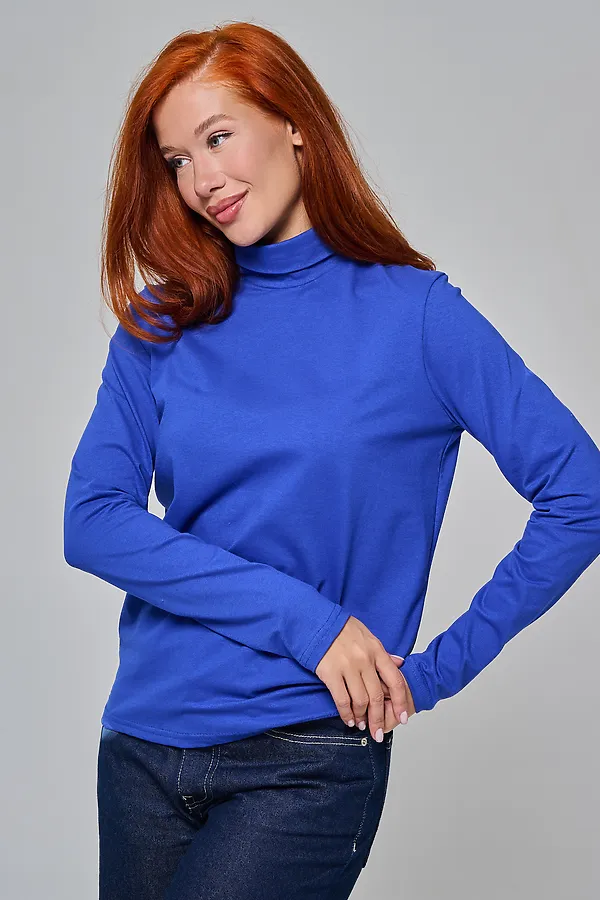 Водолазка 14439/2 НАТАЛИ, василек - фото 2