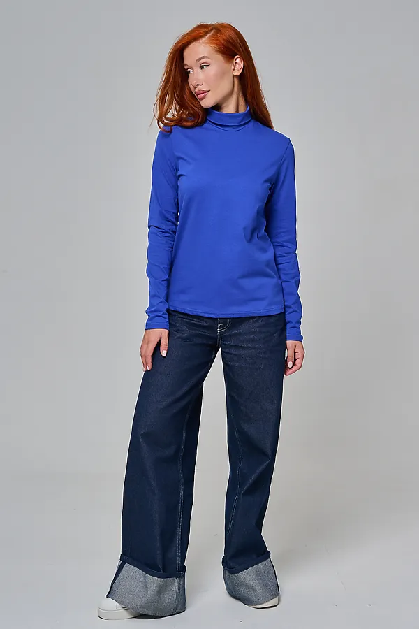 Водолазка 14439/2 НАТАЛИ, василек - фото 2