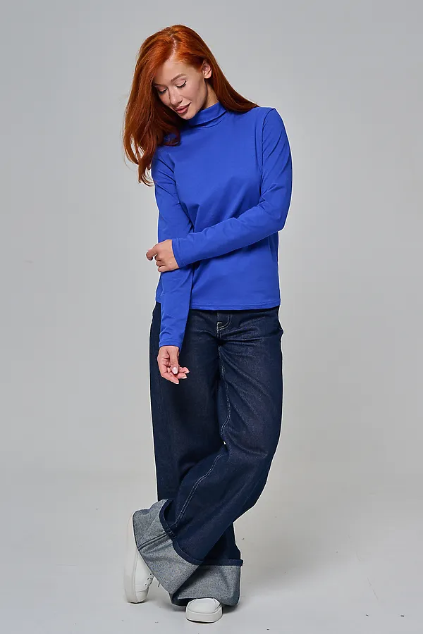 Водолазка 14439/2 НАТАЛИ, василек - фото 2