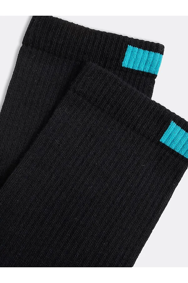 Носки MARK FORMELLE, черный /бирюзовый - фото 2