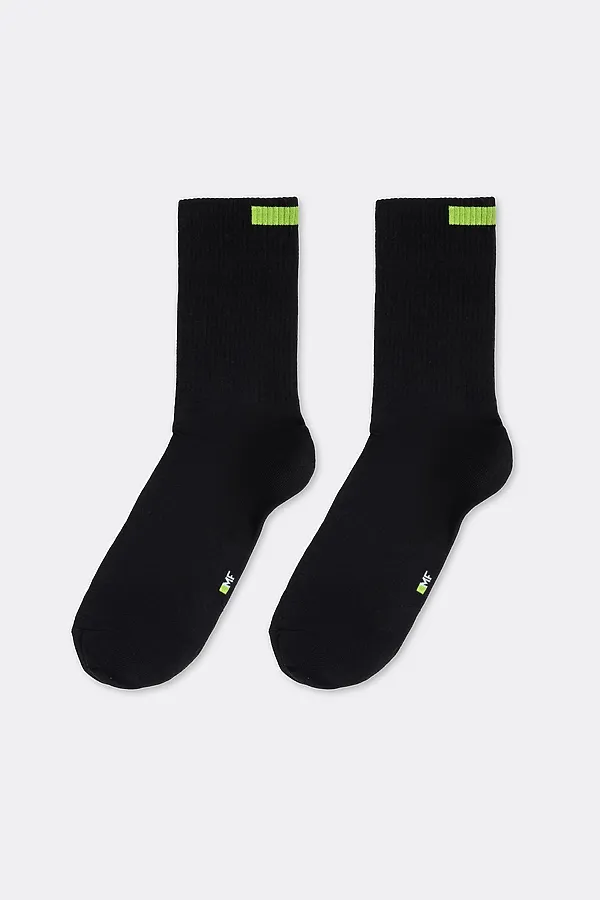 Носки MARK FORMELLE, черный /салатовый - фото 2