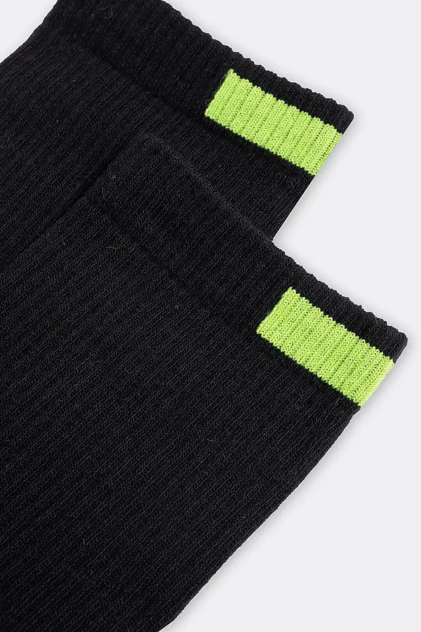 Носки MARK FORMELLE, черный /салатовый - фото 2