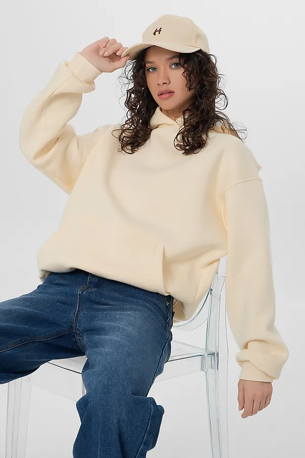 Худи MARK FORMELLE, сливочное молоко - фото 2