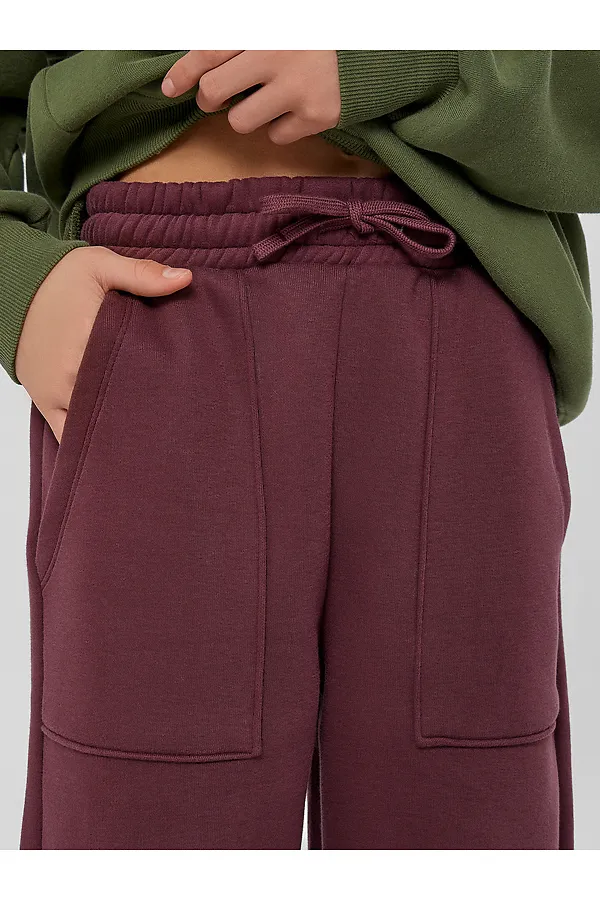 Брюки MARK FORMELLE, ежевичный - фото 2