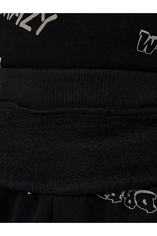 Комплект (Худи+Брюки) MARK FORMELLE, надписи на черном - фото 2