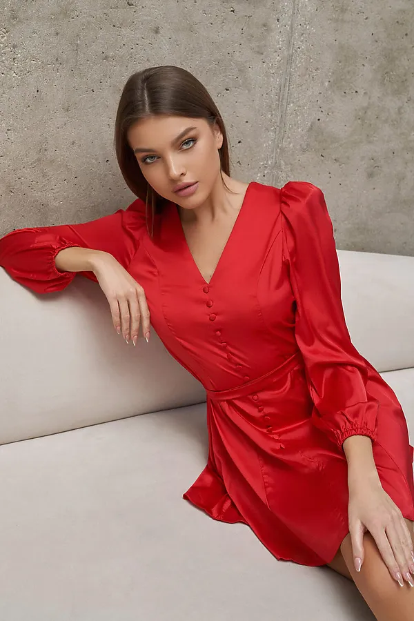 Платье Валерия НАТАЛИ, красный - фото 2