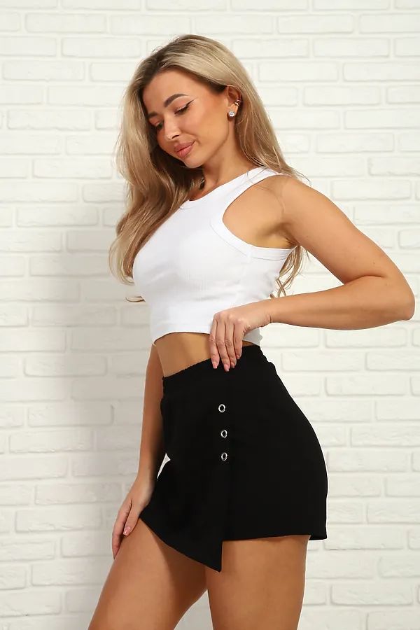 Юбка-шорт 88123 НАТАЛИ, черный - фото 2