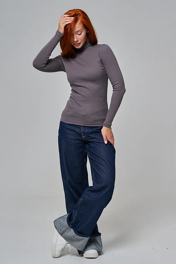 Водолазка 14439 НАТАЛИ, темно-серый - фото 2