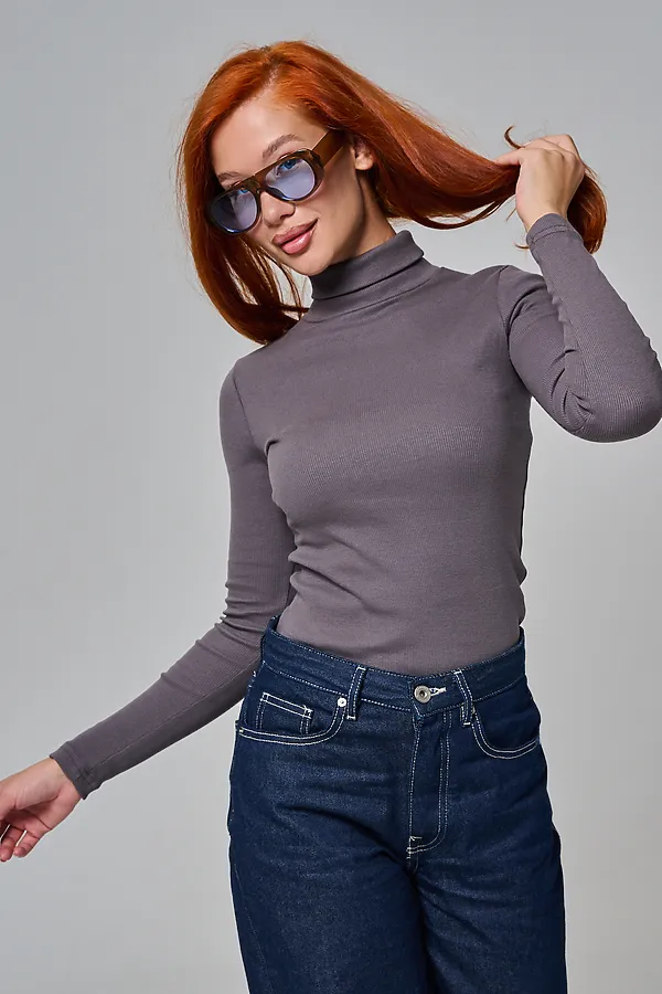 Водолазка 14439 НАТАЛИ, темно-серый - фото 2