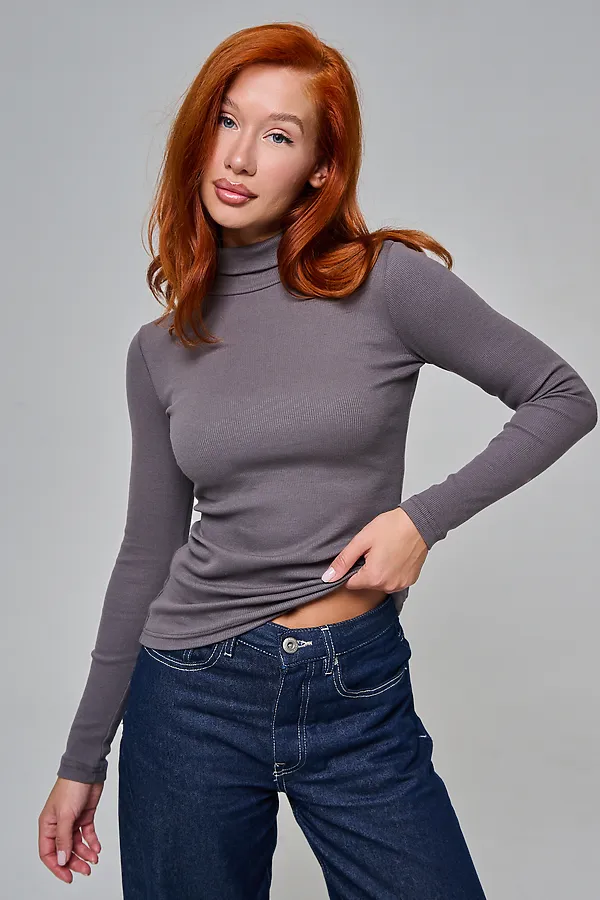 Водолазка 14439 НАТАЛИ, темно-серый - фото 2