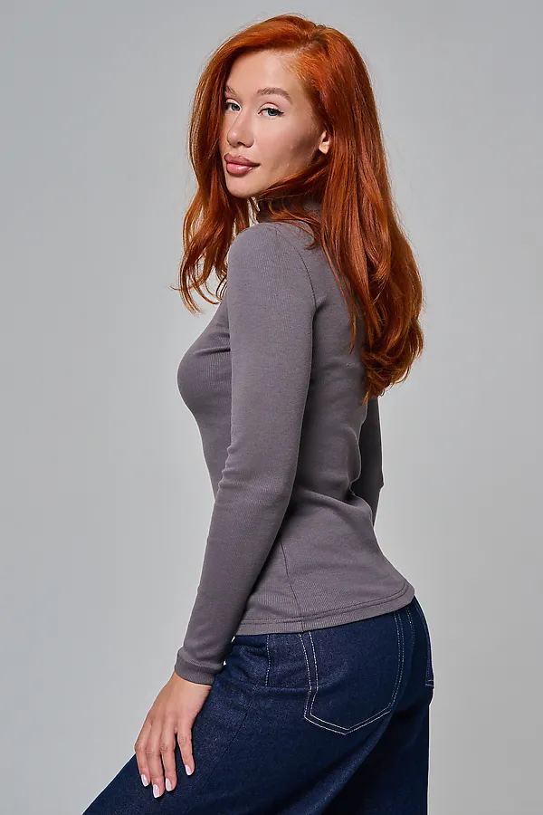 Водолазка 14439 НАТАЛИ, темно-серый - фото 2