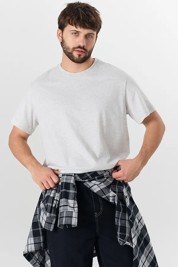 Футболка MARK FORMELLE, серый меланж 4306-а - фото 2