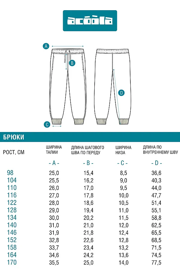 Брюки ACOOLA, темно-синий - фото 2